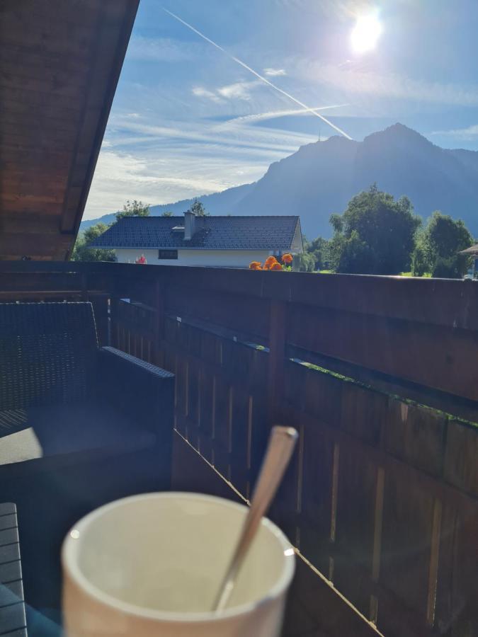 Toller Bergblick Vom Ruhigen Sonnenbalkon, Nur 50M Zum See & Oepnv Inklusive Blaichach Buitenkant foto